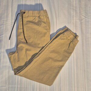 American Eagle Ladies slip on Khakis w/ tie string in size small( 30" waist)